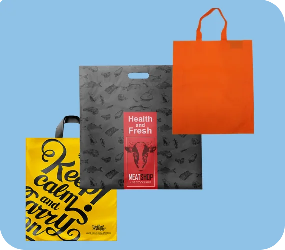 ショッピングバッグアーバンプラスチック